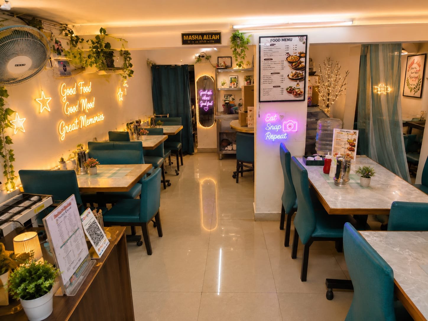 Nourish and Renew restaurant interior